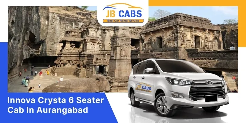 Innova Crysta 6 Seater on Rent in Aurangabad | Hire Innova Crysta 6 Seater Cab in Aurangabad at affordable prices @ 19 INR / Km - JB Cabs